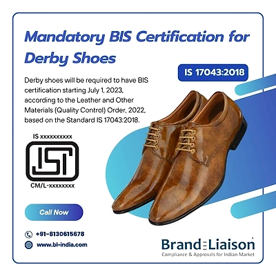BIS ISI Certification for Derby shoes-98797656abc