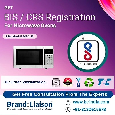 BIS/CRS Registration for Microwave Ovens-9876545612acc