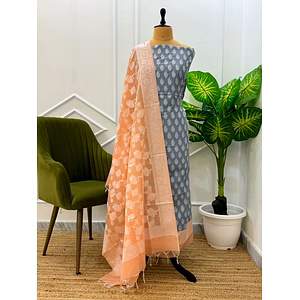 Cotton Silk Suit