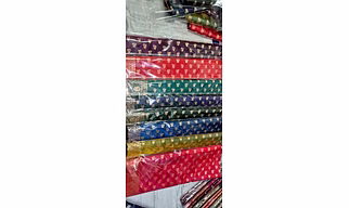 Exquisite Semi Katan Silk Saree - Blend of Tradition and Comfort