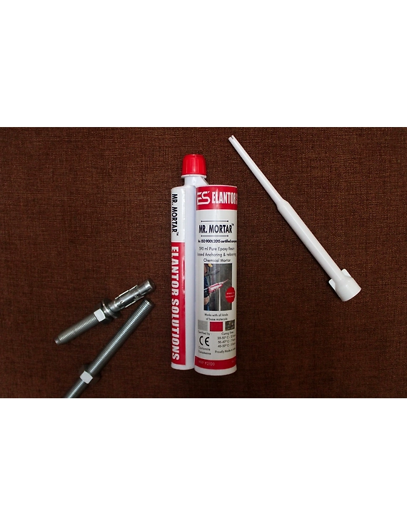 Pure epoxy based chemical mortar for reinforcing concrete-1