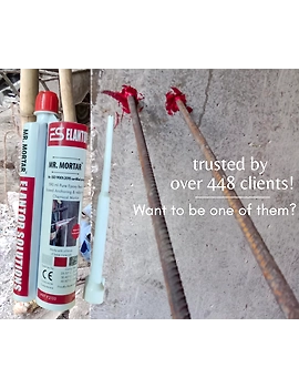 Pure epoxy based chemical mortar for reinforcing concrete-2-sm