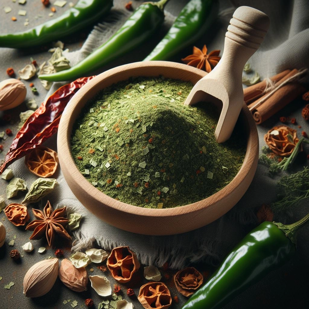 Dehydrated Green Chilli - Flakes / Powder-Siegro-1058