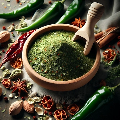 SIEGRO Dehydrated Green Chilli - Flakes / Powder