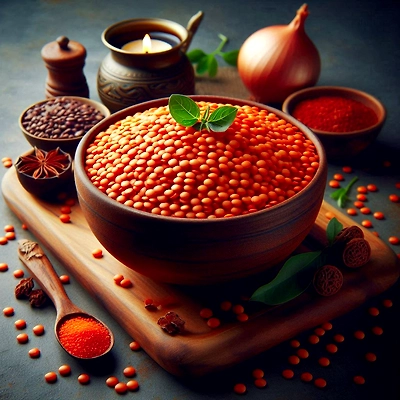 Red Lentils (Masoor Dal)-1