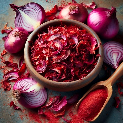 Dehydrated Red Onion - Flakes / Powder-2