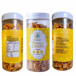 byanjanam makhana ( foxnuts) chips