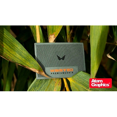 leather label Jeans patches