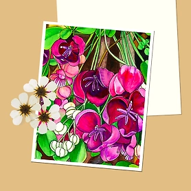 Handmade watercolour painting