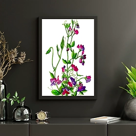Handmade watercolour painting