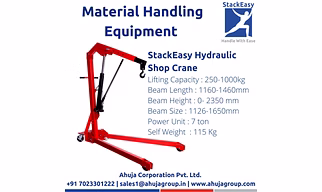 StackEasy Hydraulic Shop Crane