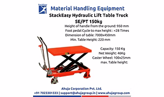 StackEasy Hydraulic Lift Table Truck