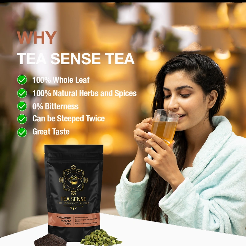 TEA Sense Premium CTC Tea Chai Milk Tea Masala