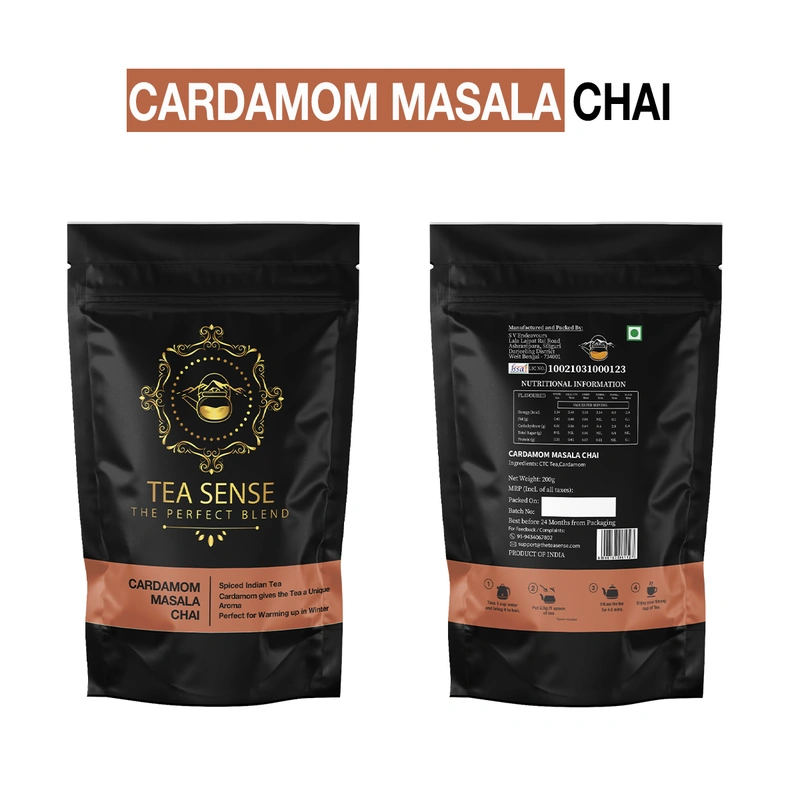 TEA Sense Premium CTC Tea Chai Milk Tea Masala