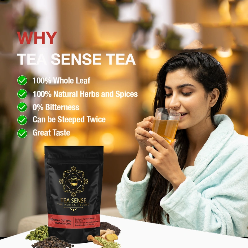 TEA Sense Premium CTC Tea Chai Milk Tea Masala