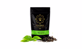 TEA SENSE Classic Green Tea | Loose Leaf | 100 g | 100% Natural Himalayan Green Tea | Rich in Antioxidants | 50+ Cups