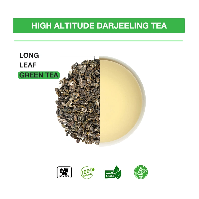 TEA Sense Organic Green Tea Darjeeling Assam Weight Loss Slimming 