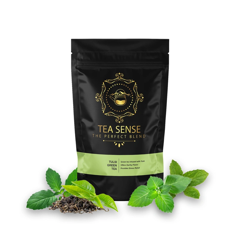 TEA Sense Organic Green Tea Darjeeling Assam Weight Loss Slimming 