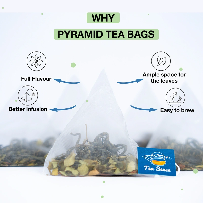 TEA Sense Organic Green Tea Darjeeling Assam Weight Loss Slimming 