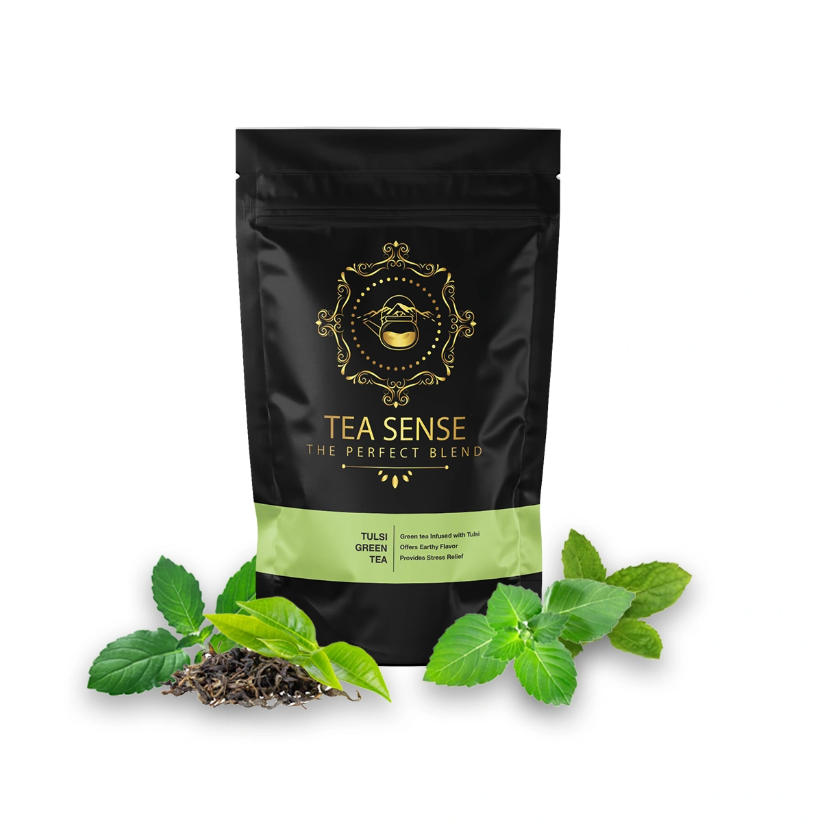 tea sense basil tulsi green tea