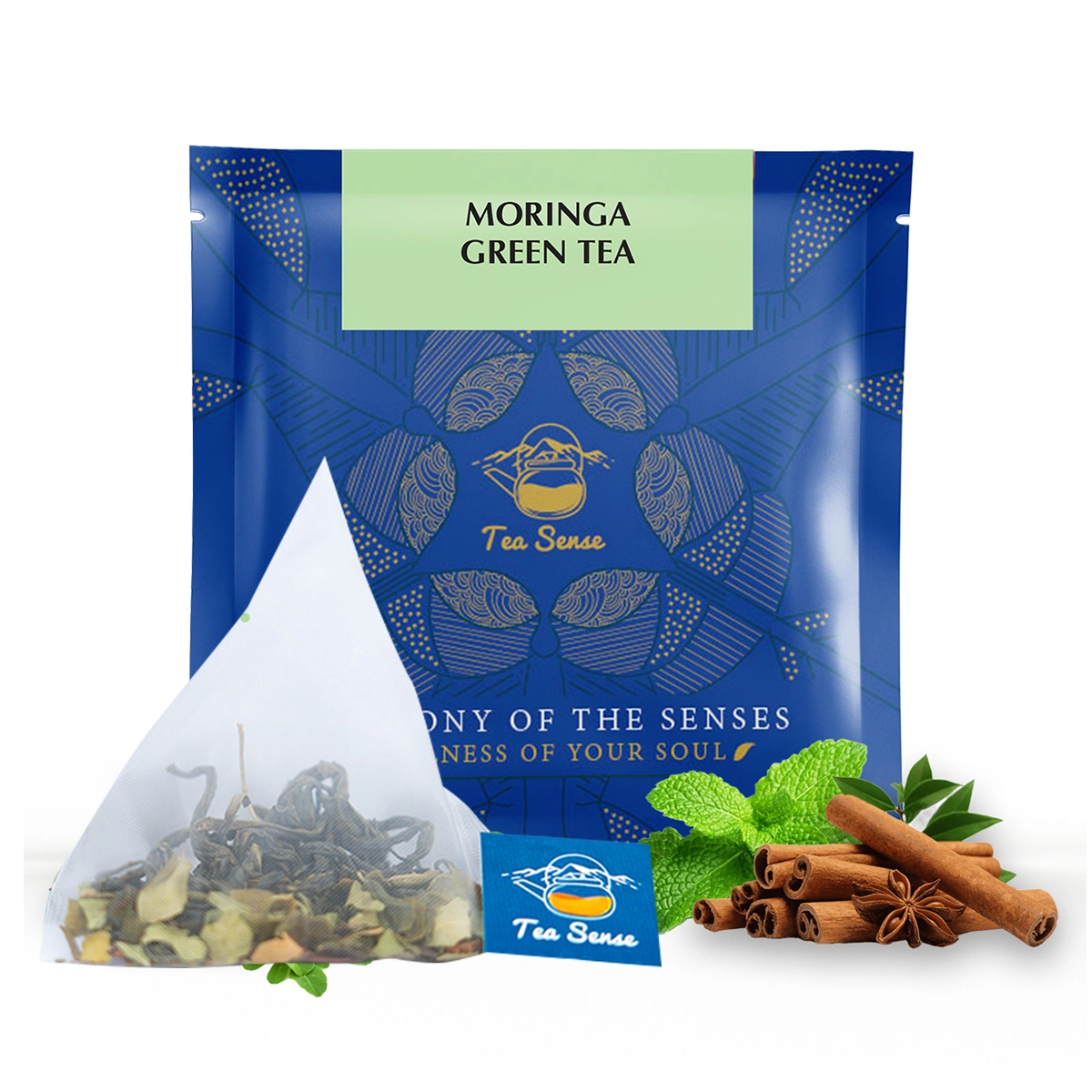 tea sense moringa green health detox tea