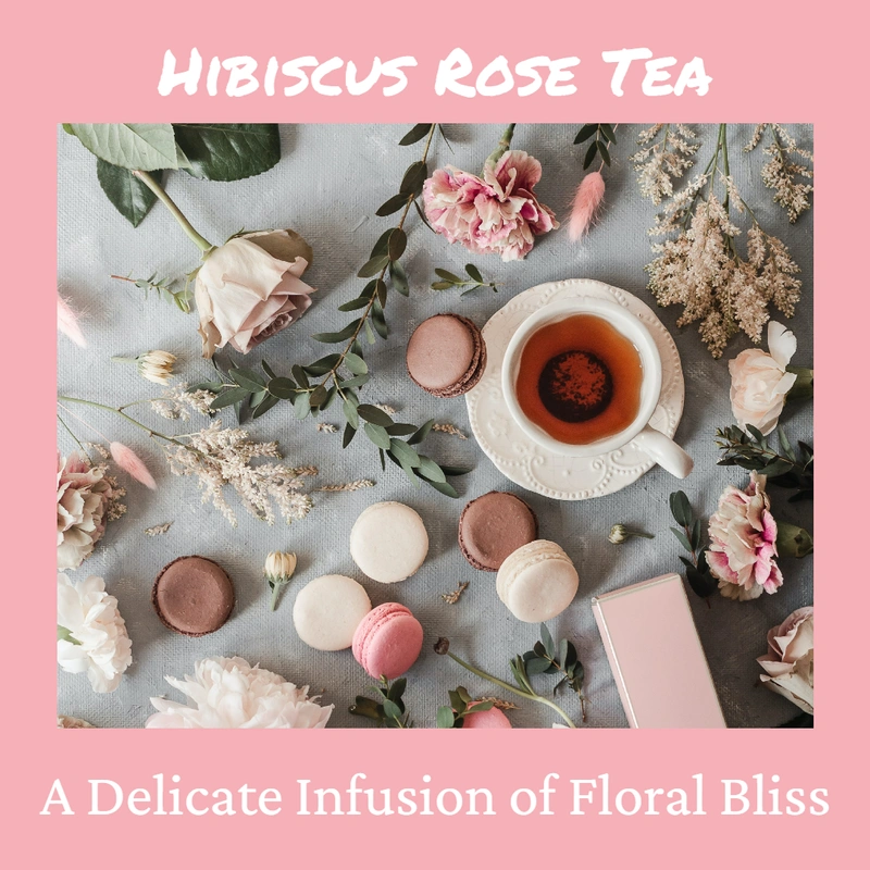 premium flower herbal organic tea chamomile rose lavender hibiscus butterfly blue pea 