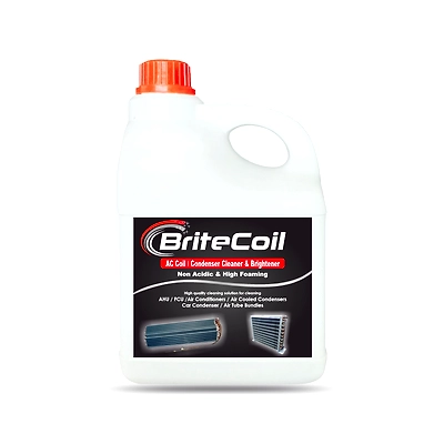 BriteCoil AC Coil Cleaner &amp; Brightener Concentrated Chemical Alkaline Chemical High Foaming Non Acidic 1KG-BriteCoil1Kg