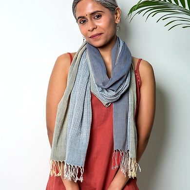Handwovern Scarf WVSCKS01-2