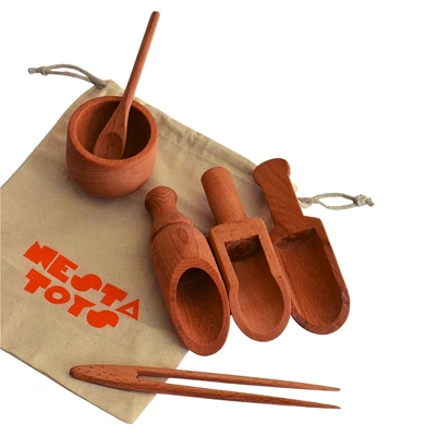 NESTA TOYS - Sensory Wooden Toy Set (6 Pcs)