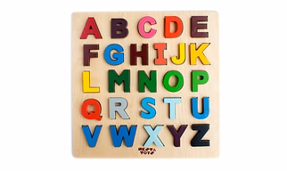 NESTA TOYS - Alphabet Blocks Learning Puzzle