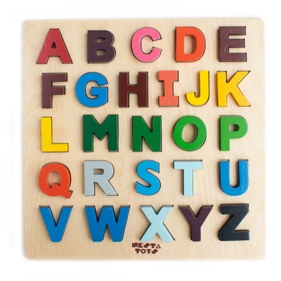 NESTA TOYS - Alphabet Blocks Learning Puzzle