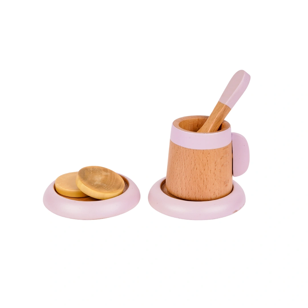 Wooden Tea Set | Kitchen Toys | Pretend Play Food Sets for Kids-10