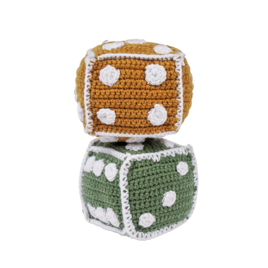 NESTA TOYS - Crochet Dice | Early Math Toy (2 Pcs)-12362166