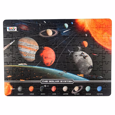 solar system jigsaw puzzle (108 jumbo pieces)