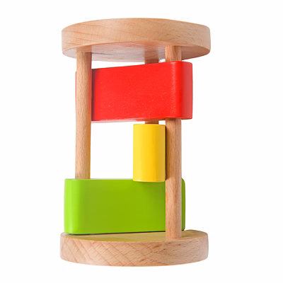 nesta toys wooden clacker toy | rattle for babies
