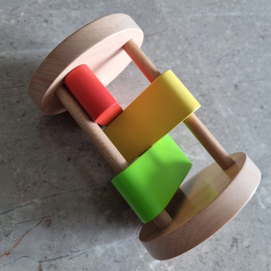 Wooden Clacker Toy | Rattle for Babies-4