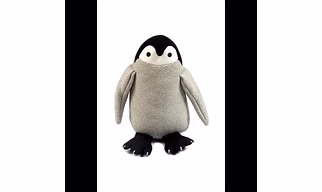 Penguin Plush Toy for Kids | Snuggly Knitted Cotton Toy