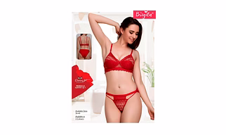 Lace Bra and Panty Set