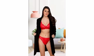 Lace Bra and Panty Set
