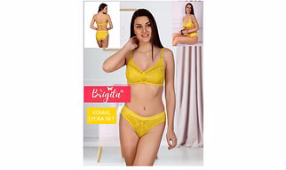 Lace Bra and Panty Set