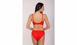 Lace Bra and Panty Set