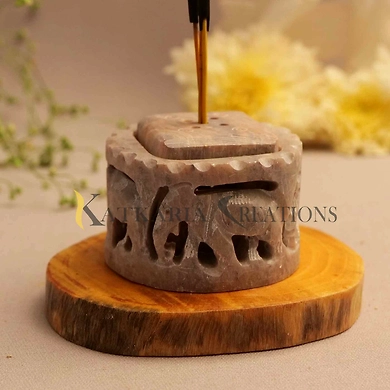 Elephant Incense Stick Holder-1