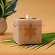 Snowflake White Marble Tea Light Candle Holder-12422476-sm