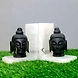 Buddha Marble Bookends Set Of 2-1-sm
