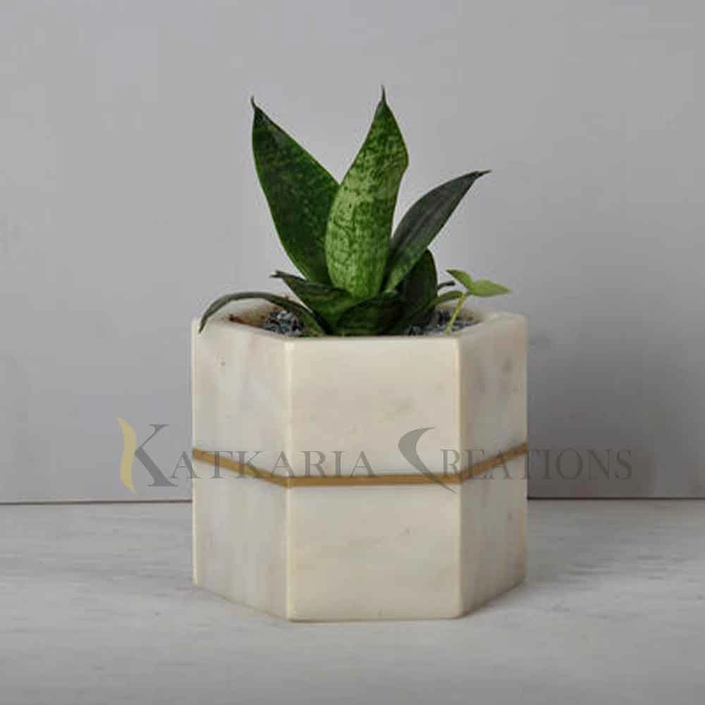 Marble Mini Planter-12424142