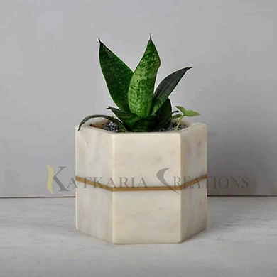 Marble Mini Planter-12424142