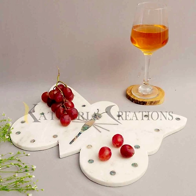 Butterfly Marble Cheese Board-12424730