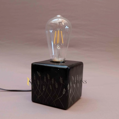 Black Marble Table Lamp-1