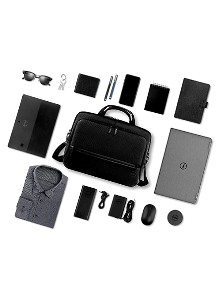 Dell Premier Laptop Briefcase 15 PE1520C with Water Repellent Exterior and EVA Foam Cushioning-2