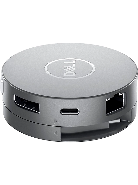Dell DA310 USB-C Mobile Adapter, 7-in-1 , Type C Laptop Compatible - Dock and Adapter - Gray-3